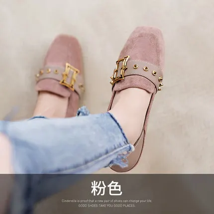 Primavera Mujer Guisantes Fu 2 Salvaje Zapatos Mujeres Versión Coreana 3 De 1 Casuales Lok La Las Solo Nuevos CtfqFn