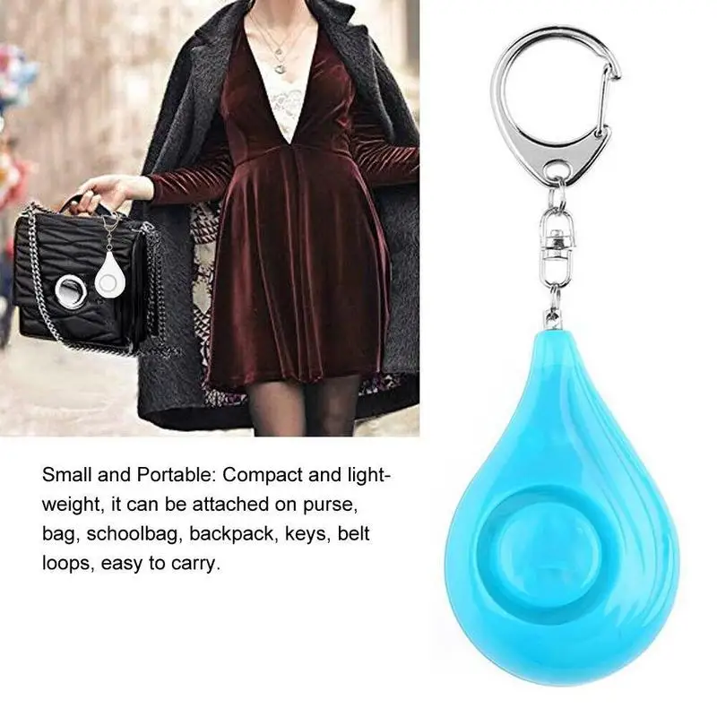 

3 Colors Security Alarm Keychain High-decibel SoS Safe Sound Personal Alarm Security Alarm Keychain Emergency Safety Alarm
