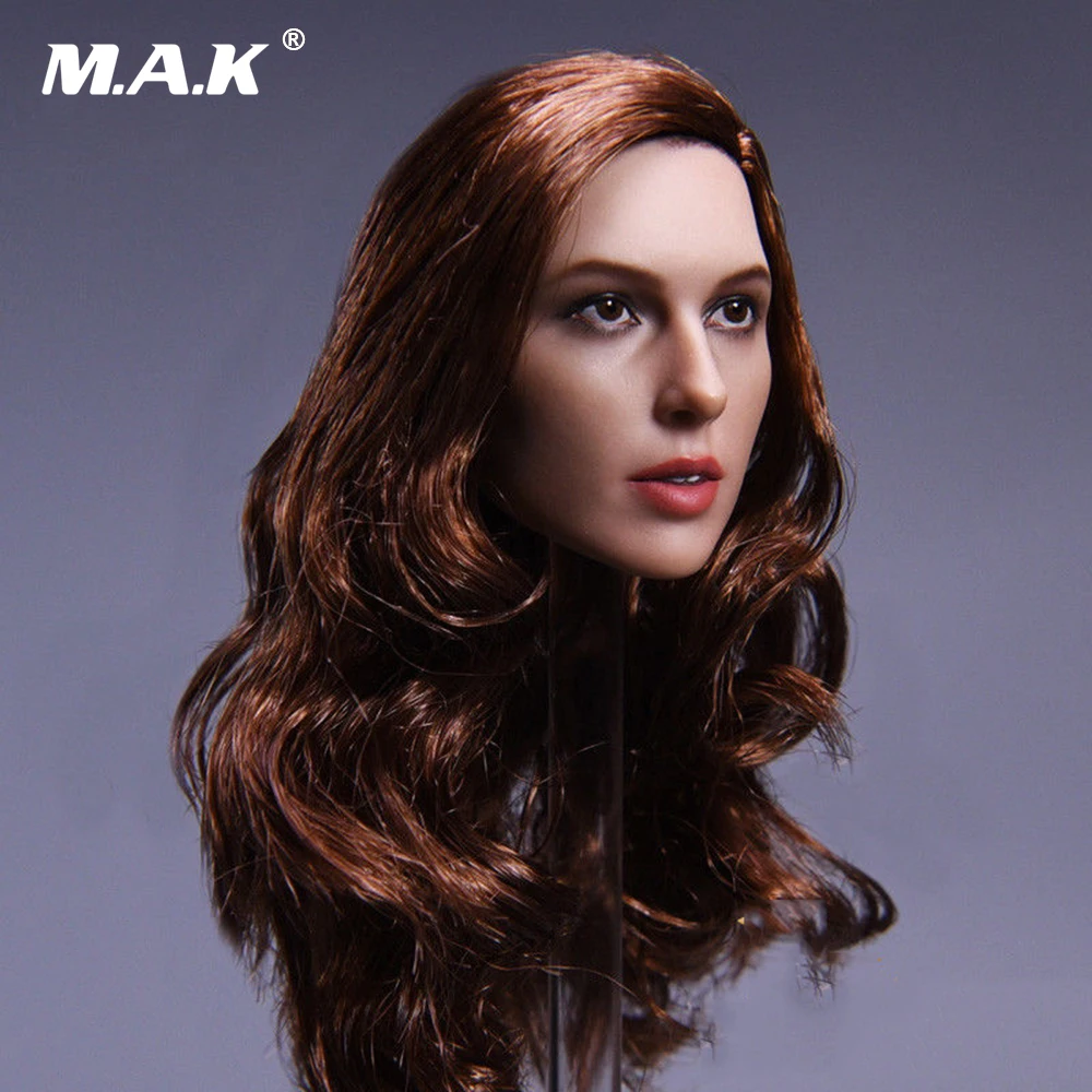 1//6 Halle Berry Female Head Sculpt X man Storm Phicen VeryCool Body Super Duck