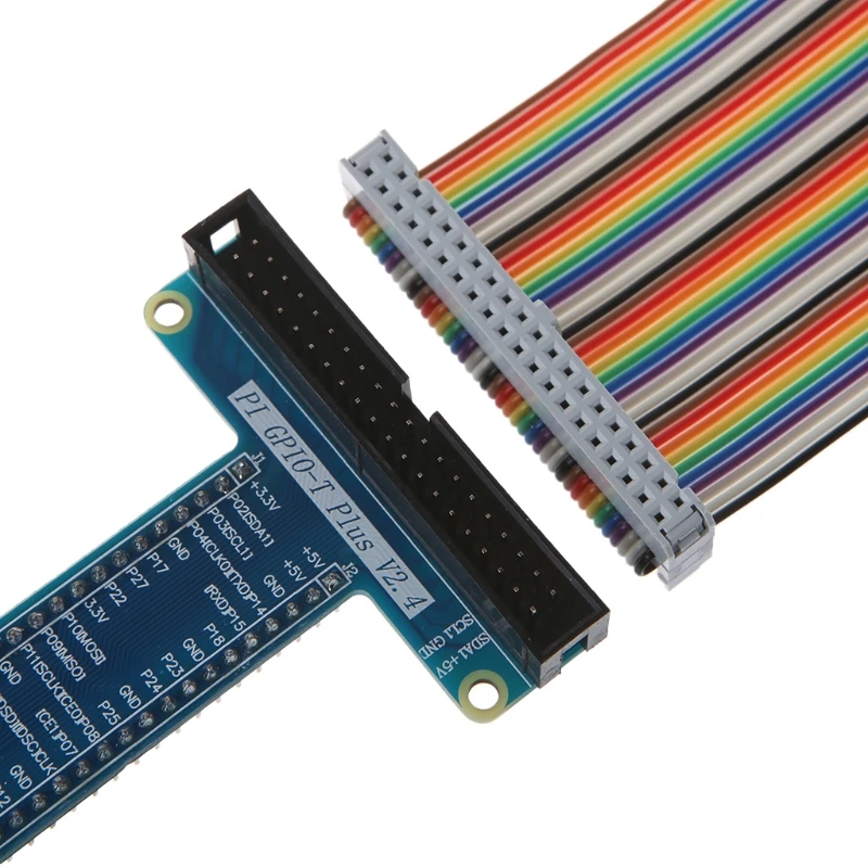 40 контактный удлинитель адаптер GPIO кабель для Raspberry Pi 3 2 Model B +|Платы расширения| |