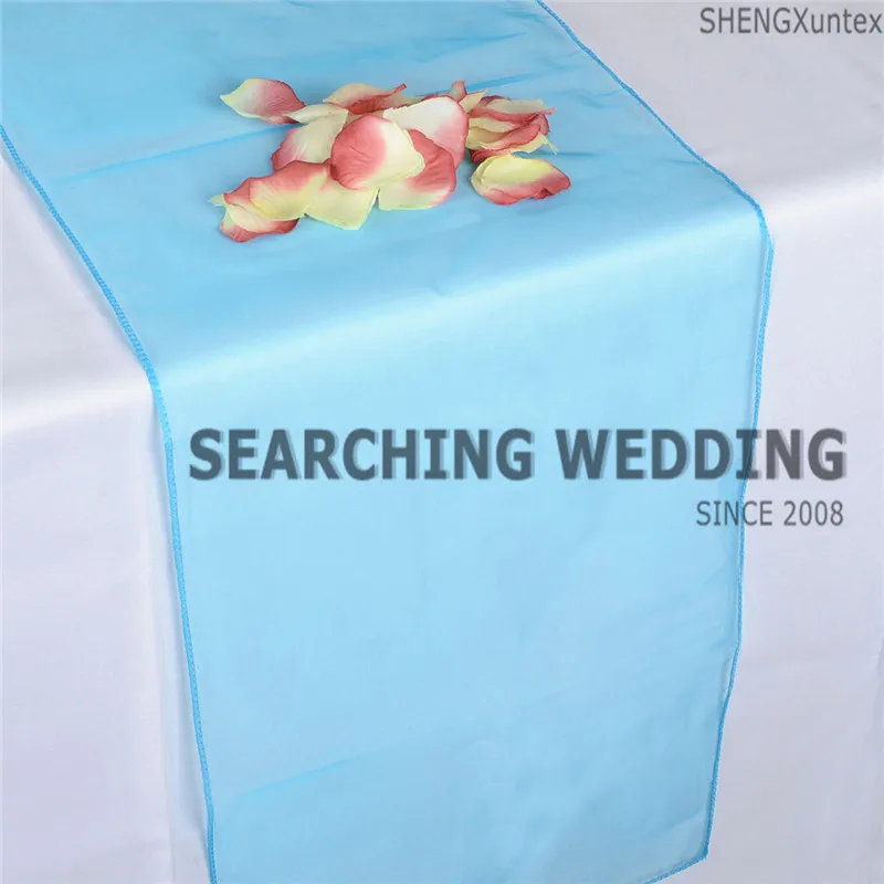 

Organza Table Runner For Wedding Table Cloth Using