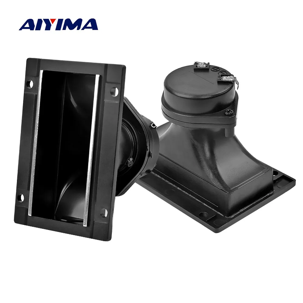 

Aiyima 2PC Piezo Tweeters 95*66MM Piezoelectric Tweeter Audio Speaker Ceramics Horn Buzzer Treble Piezo Head Driver DIY