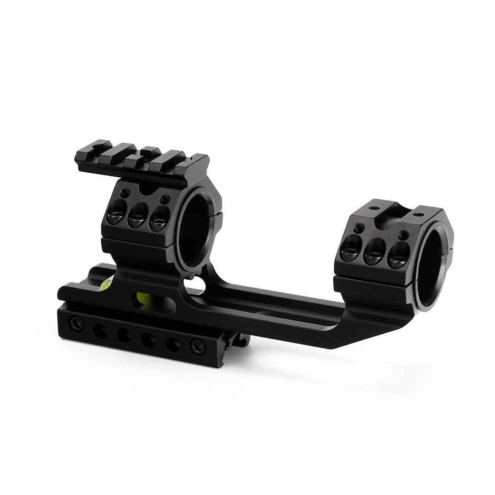 ohhunt 11mm 38 Dovetail 20mm Picatinny Weaver Riflescope Rings Hunting Tactical 25.4mm 30mm Offset Scope Mount with Extra Rail (4)