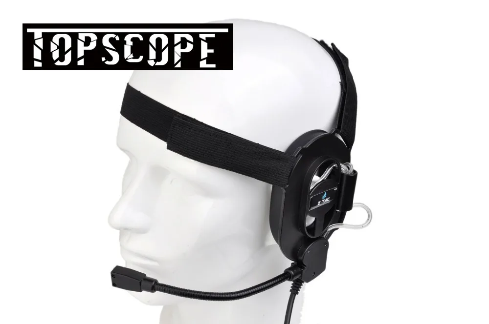 

New z tactical military headset Air duct headphones design IPSC Impact Sport Hunting Bowman IV M-Tactical Headset