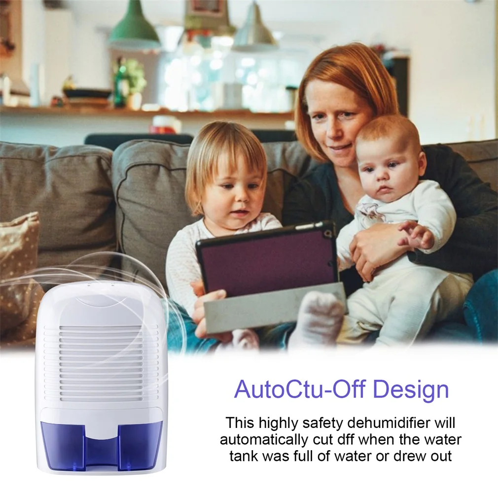 Household Removable Quiet Thermo-Electric Dehumidifier 1500ml for Room Cupboard Basement Attic Stored Boat RV Antique Car