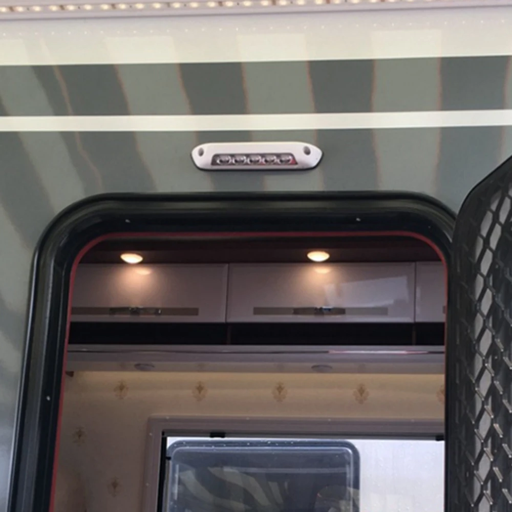 12V RV светодиодный светильник для крыльца, водонепроницаемый, для дома на колесах, караван, интерьерные настенные лампы, светильник, бар, RV, фургон, кемпер, прицеп, внешняя лампа
