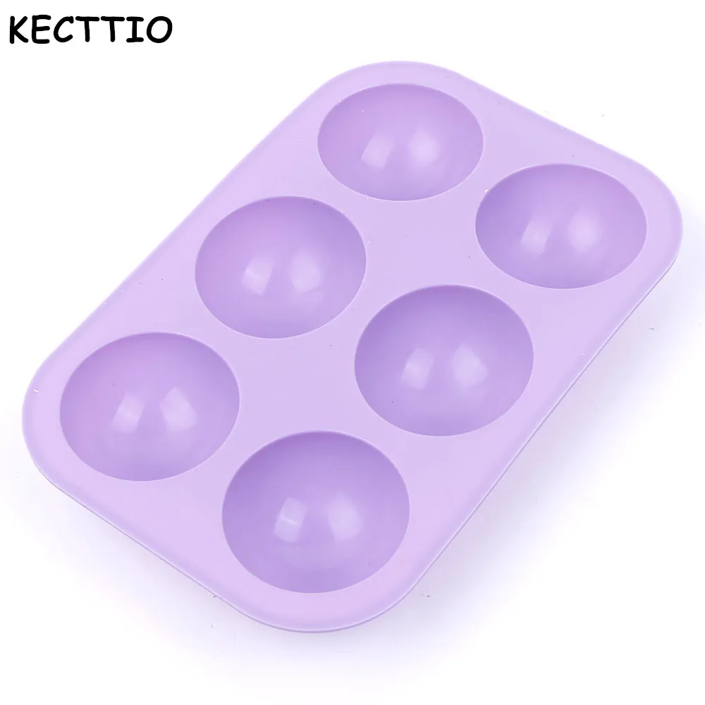 

1PC Silicone Half Ball Sphere Mold Chocolate Cupcake Cake Mold DIY Baking Decorative Cake Mould Kitchen Tools 2019 New Goods
