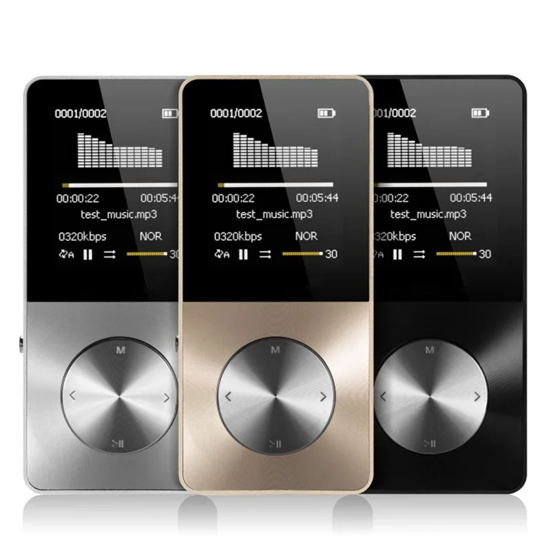 Smilyou HiFi Металл MP4 плееры Встроенный динамик 4 ГБ 8 16 1.8 дюймов Экран может Поддержка