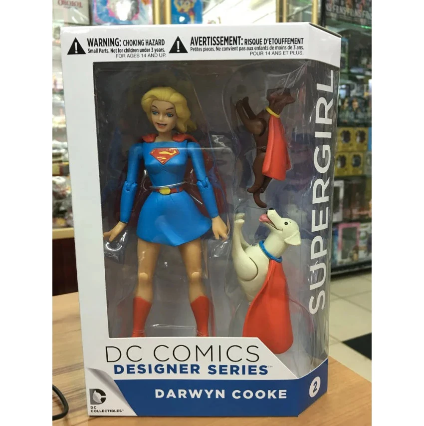 DC COMICS DESIGNER SERIES SUPERGIRL by DARWYN COOKE  ca.16cm DC COLLECTIBLES 