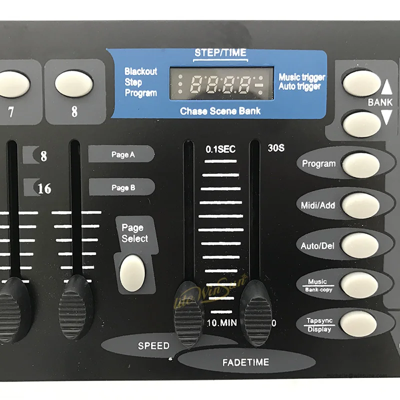 Reliable DMX 512 Controller 240 Scenes via Joystick Pan and Tilt Versatile Console for DJ Disco Stage LED Moving Light Console (1)