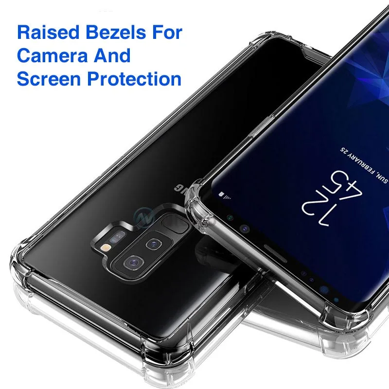 for Samsung Galaxy S10e S10plus TPU Clear Phone Case for Galaxy S9 Note 9 A8s A6s A8 J6 J4 2018 Soft Silicone Phone Back Cover  (3)