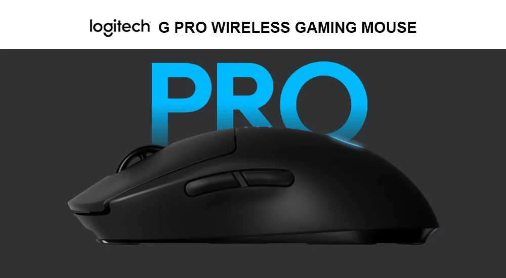 Оригинальная Беспроводная игровая мышь logitech G Pro, Lightspeed для ESports Hero16K, датчик RGB освещения, Беспроводная зарядка, двойная