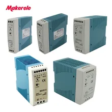 Mini Size Din Rail power supply 12 24V ac dc switching Power Supply 10W 20W 40W