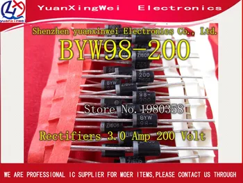 

Free shipping cost ! !50pcs BYW98-200 BYW98 BYW 98 200 ST DO201ad