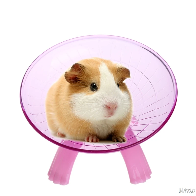 

Running Disc Flying Saucer Exercise Wheel For Pets Mice Hamsters Gerbil Cage Toy-W110
