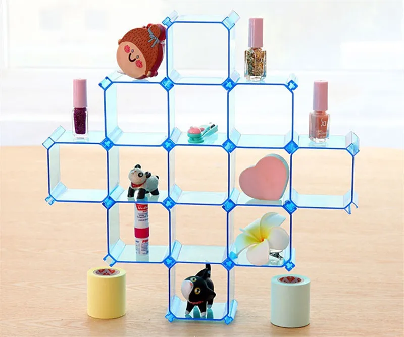 4Pcs/Set Drawer Organizers Adjustable Clothing & Wardrobe Storage Box Underwear Stock Divider Desktop Plastic Box Organizer