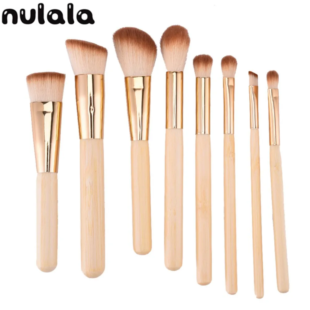 

8Pcs Professional Soft Cosmetic Make Up Brush Set Foundation Brush Kit Makeup Brush Tool Make-up Brushes Pincel Maquiagem