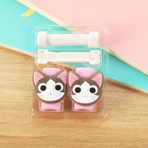 Креативные персонажи из мультфильмов Kawaii Animal Hello Cat, Бэтмен, usb-кабель для наушников, защита для зарядки мобильных телефонов - Цвет: J