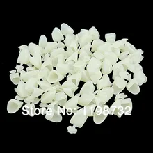 100 шт. стоматологические материалы смешанного типа Временная Корона Зуб Передняя шпон отбеливание зубов Стоматологическая Продукция