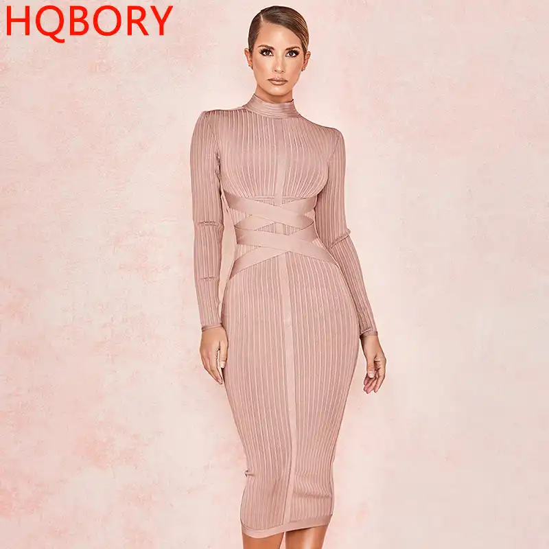 knee length bandage dress