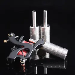 1 шт. 22 140mmstainless Сталь татуировки сцепление с задней стволовых Профессиональные татуировки ручки татуировки Трубы подсказки Бесплатная