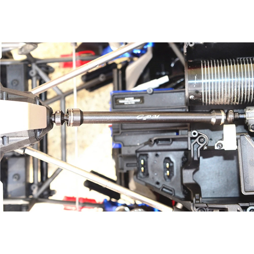 Задний приводной вал из закаленной стали с винтами для 1/7 TRAXXAS Unlimited Desert Racer RC Car Part