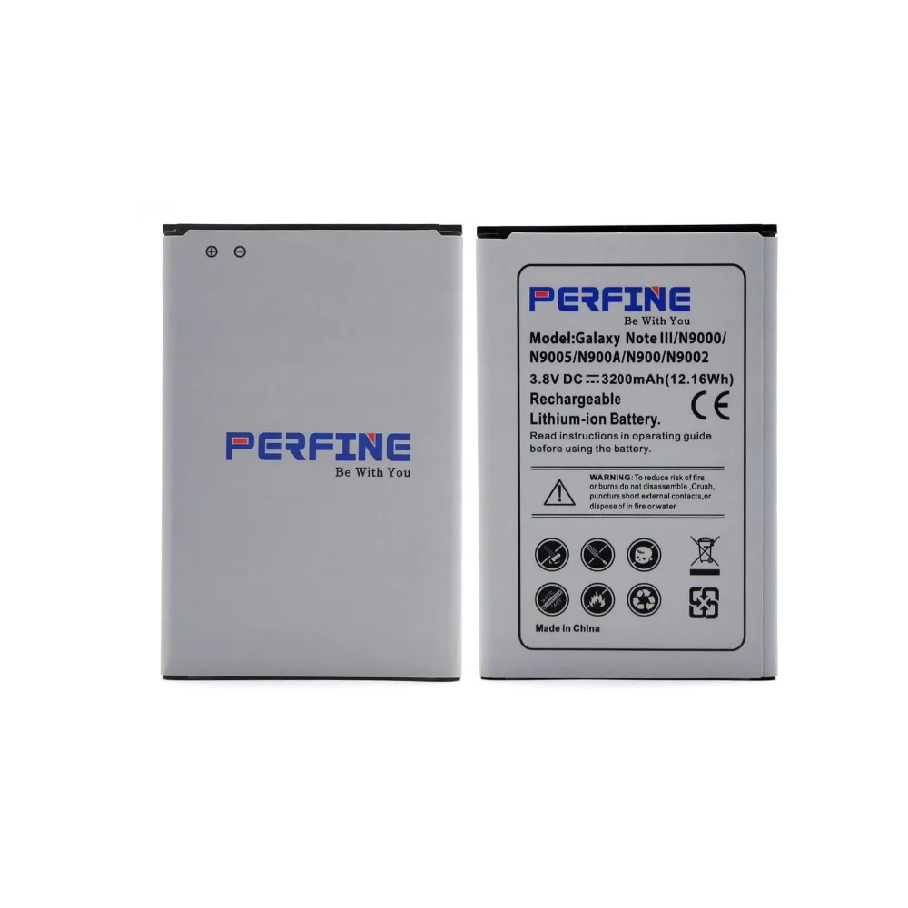 

Note 3 Battery Perfine 3200mAh Li-ion Battery With NFC Function Replacement For Samsung Galaxy Note 3 N9000