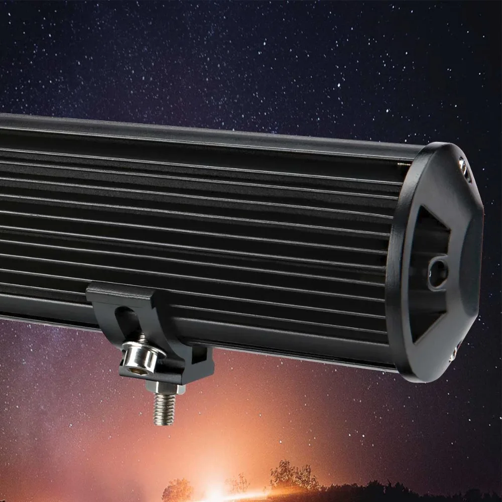 Weketory 7D 12 светодиодный DRL 23 дюймов 240 Вт рабочий свет бар для трактора внедорожный
