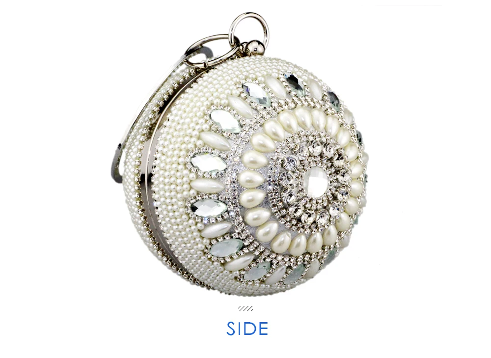 Модная вечерняя сумочка с кисточками и круглым шариком; женские жемчужные бусины; Сумочка с кристаллами; Свадебная сумка на ремне; вечерние клатчи