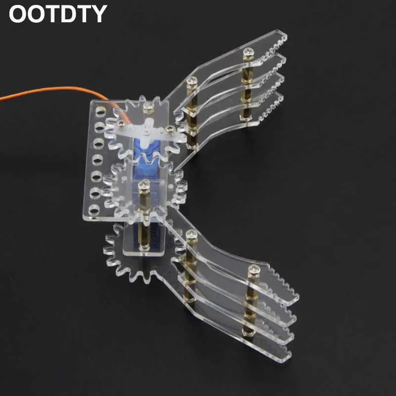 

Acrylic Robot Claw Manipulator Arm SG90 Servos Smart Gripper for Arduino