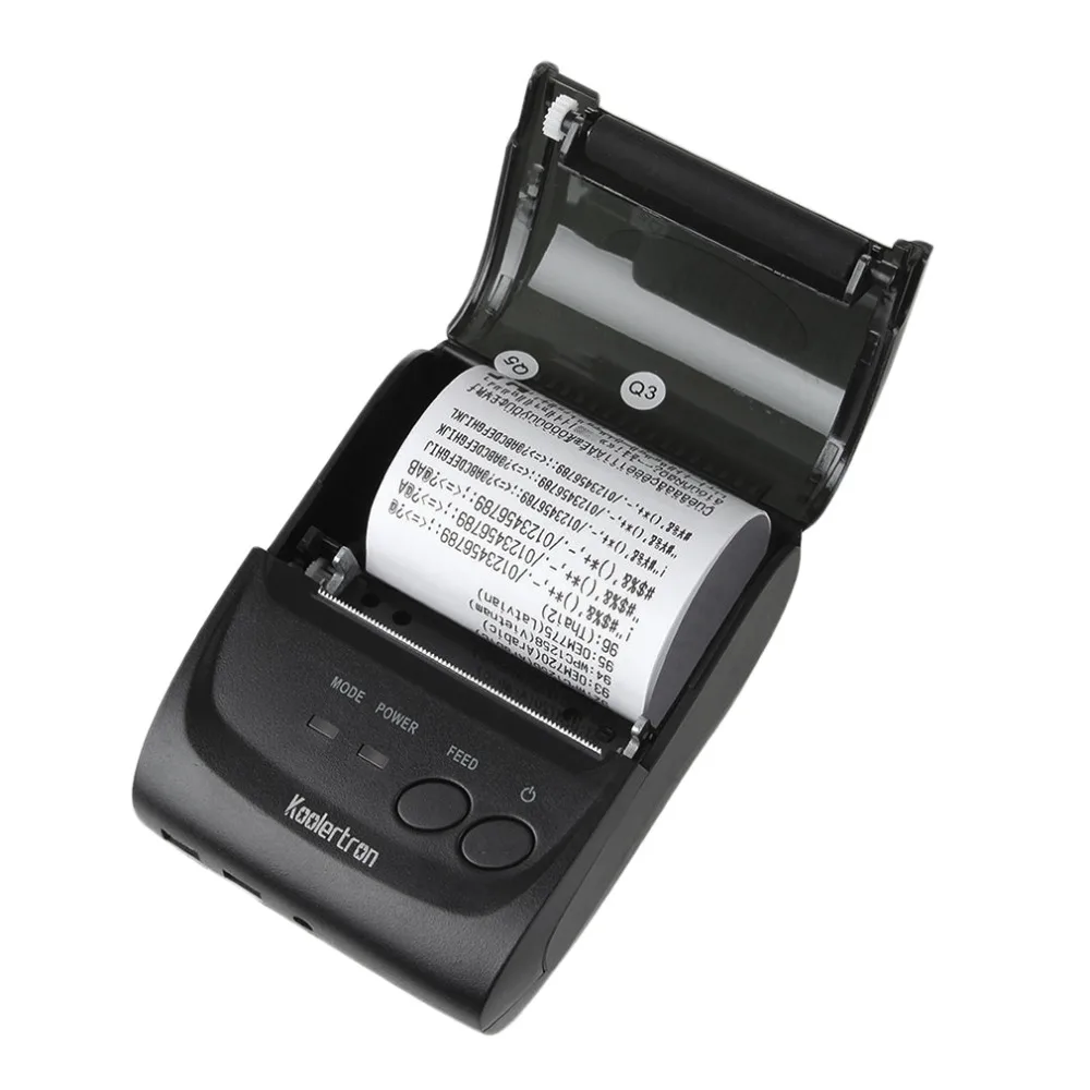 58mm Mini Receipt POS 5802LD Thermal Printer for Windows for Android Smartphone with Bluetooth 4 0