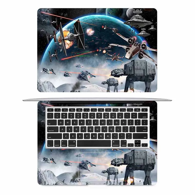 Крутой чехол для Macbook Pro Air retina 11 12 13 15,6 дюймов 17 hp acer Mac Mi Surface Book наклейка для ноутбука - Цвет: AC side