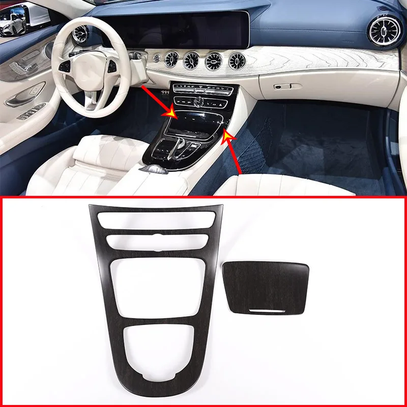 7 видов стилей для Mercedes Benz E Class W213 CLS 2016 2021 Автомобиль Центральной Консоли Шестерни