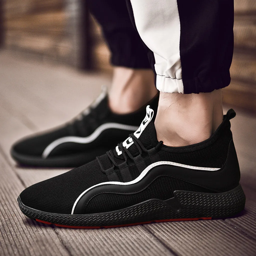 

2018 New Casual Shoes Men Breathable Autumn Summer Mesh Shoes Sneakers Fashionable Breathable Lightweight movement shoes Dec3