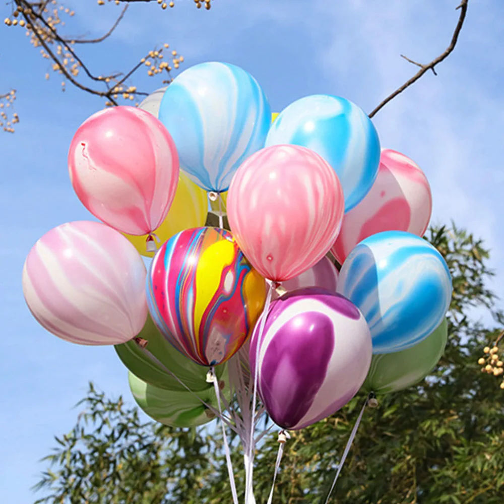 Fashion 10pcs/lot 12inch Balloon Helium Inflatable Birthday Party Air