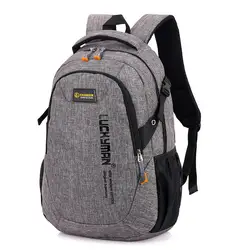 2019 новый модный мужской рюкзак сумка мужской полиэстер ноутбук рюкзак Компьютерные сумки средняя школа Студенческая сумка мужская