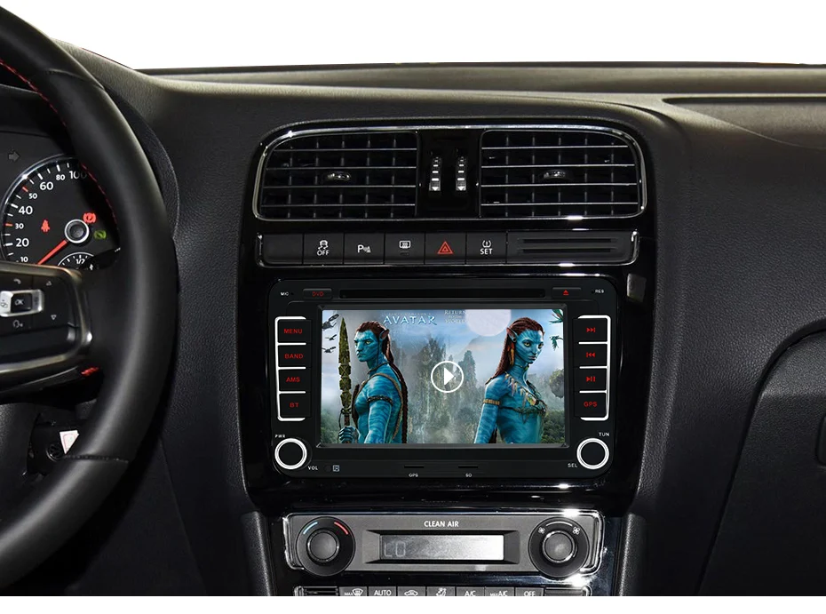 Junsun " 2 din автомобильный DVD gps Android радио плеер аудио стерео 1024*600 мультимедиа для Volkswagen VW golf 5 6 touran passat polo