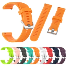 20 мм ремешок для наручных часов для Garmin Vivoactive 3/3T/3 музыкальный силиконовый ремешок для Garmin Vivomove HR Approach S40 часы браслет
