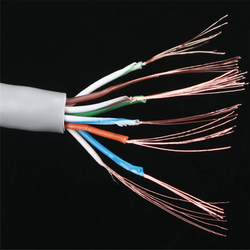 

Pure copper RJ45 super five types of computer broadband network LLNM01