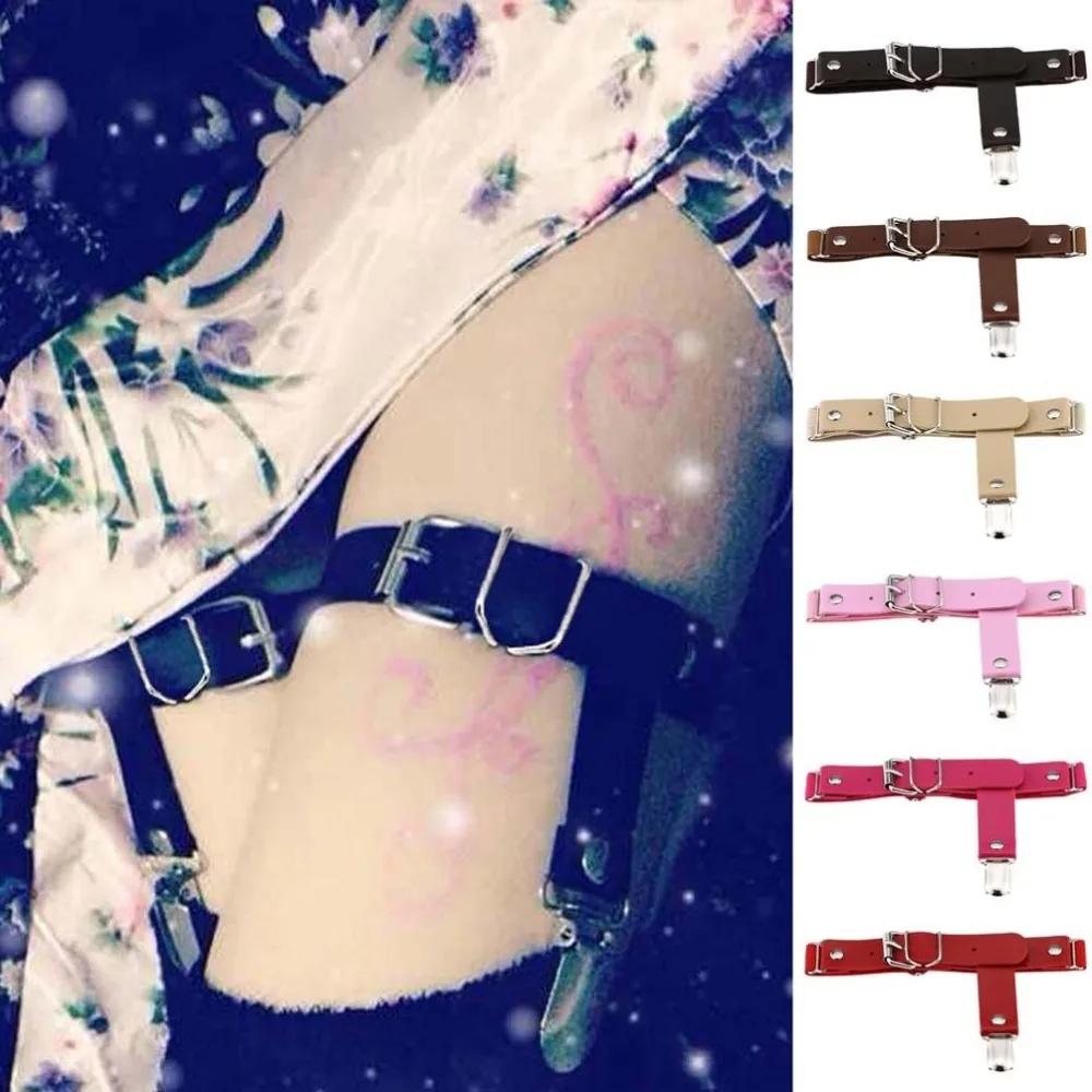 

Harajuku Punk Gothic Lady Leather Garter Belt Leg Ring Elastic Sexy Gift Party Cosplay