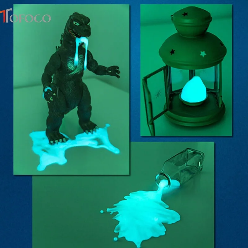 TOFOCO Shine at night Playdough Slime Magnetic Rubber Mud Strong plasticine Putty Magnetic Clay Education Novelty Toy