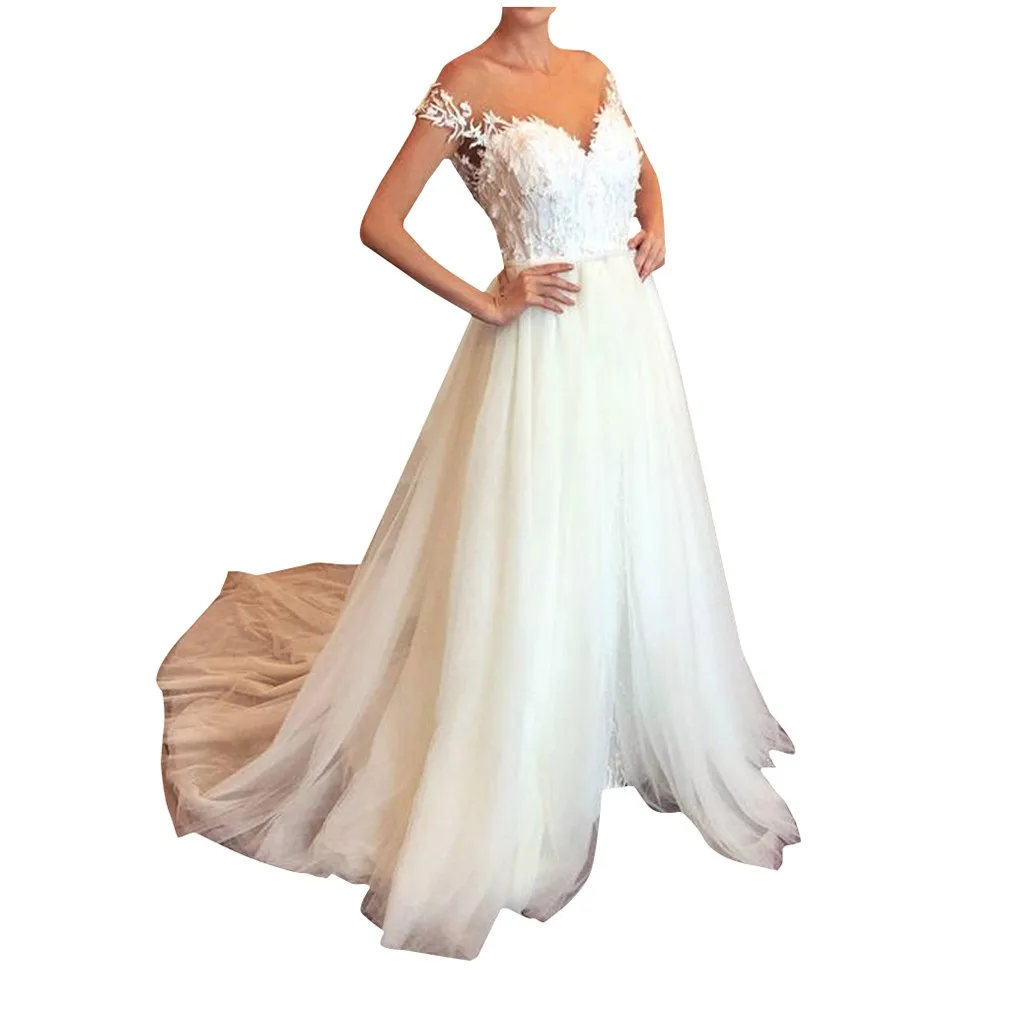 

White Lace Patchwork Long Summer Dress Sexy Slash Neck Blackless Party Holiday Maxi Dress Vestido De Festa Longo #B