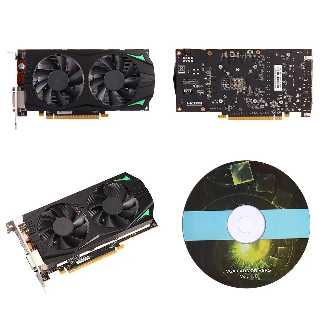 2019 Оригинал RX580 4 ГБ GDDR5 256Bit PCI Express x16 3 0 видеокарта игровая внешняя для настольного