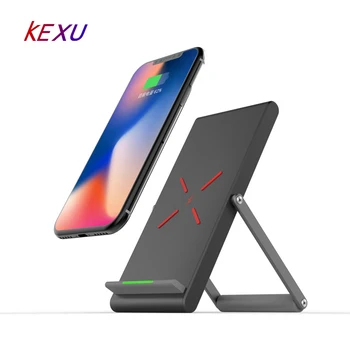 

KEXU Universal Qi 10W Fast Wireless Charger For iPhone X 10 8 Plus Charger USB Power Charging For Samsung Galaxy S8 S9 Note 8