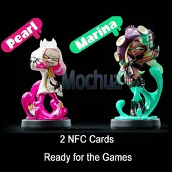 Splatoon жемчугом Марина NFC карты NTAG215 работы для коммутатора