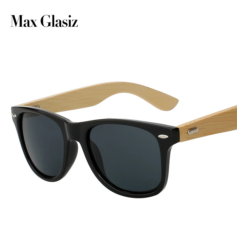 

Bamboo Sunglasses New 2017 Men Wooden Sunglasses Men Brand Designer Mirror Original Women Sun Glasses masculino