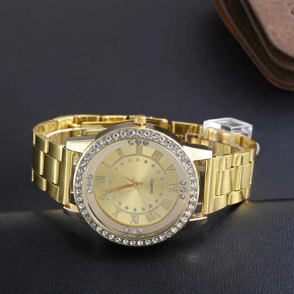Новые Брендовые женские часы Geneva, сплав, сталь, металл, Reloj, Модные Роскошные наручные часы с бриллиантами, кварцевые наручные часы для женщин, для женщин, saati