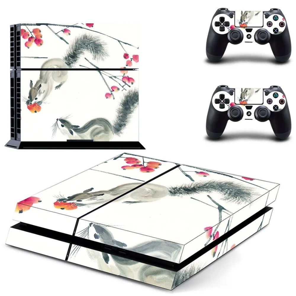 

Animal PS4 Full Skin Sticker Faceplates for Sony playstation 4 Console and Controller