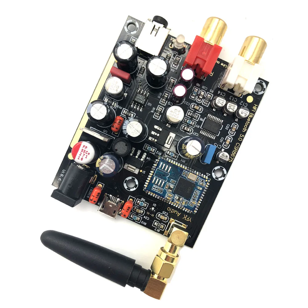 Lusya CSR8675 Bluetooth 5,0 беспроводной приемник плата PCM5102A ies DAC декодер плата APTX HD поддержка 24 бит с антенной A5-007