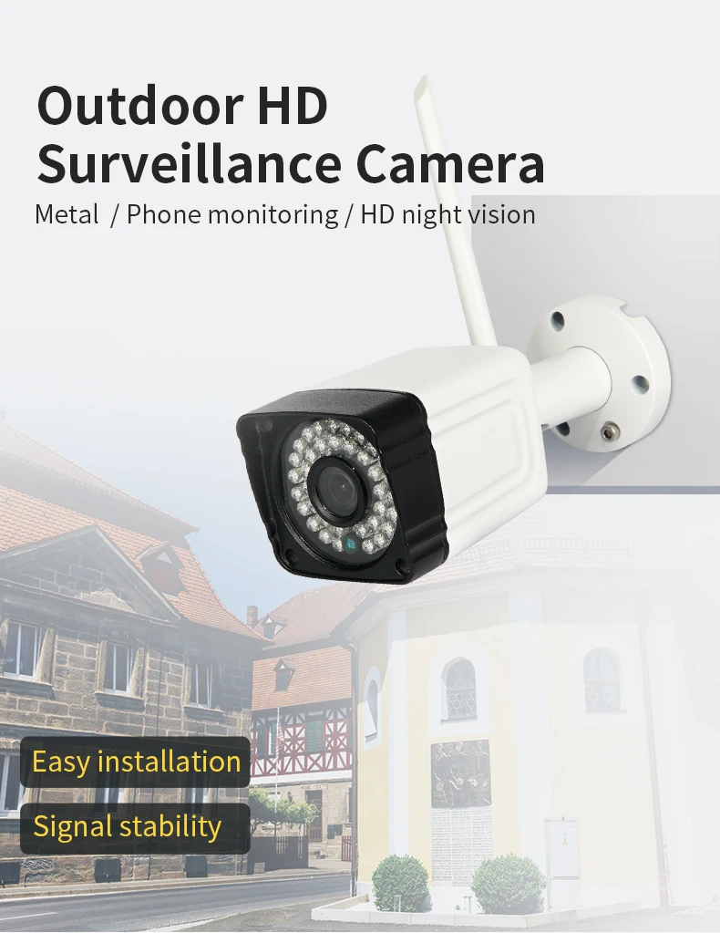 INQMEGA, облачная, водонепроницаемая, IP камера, WiFi, 1080 P, камера наблюдения, пуля, уличная, беспроводная, камера безопасности, ночное видение, CCTV камера